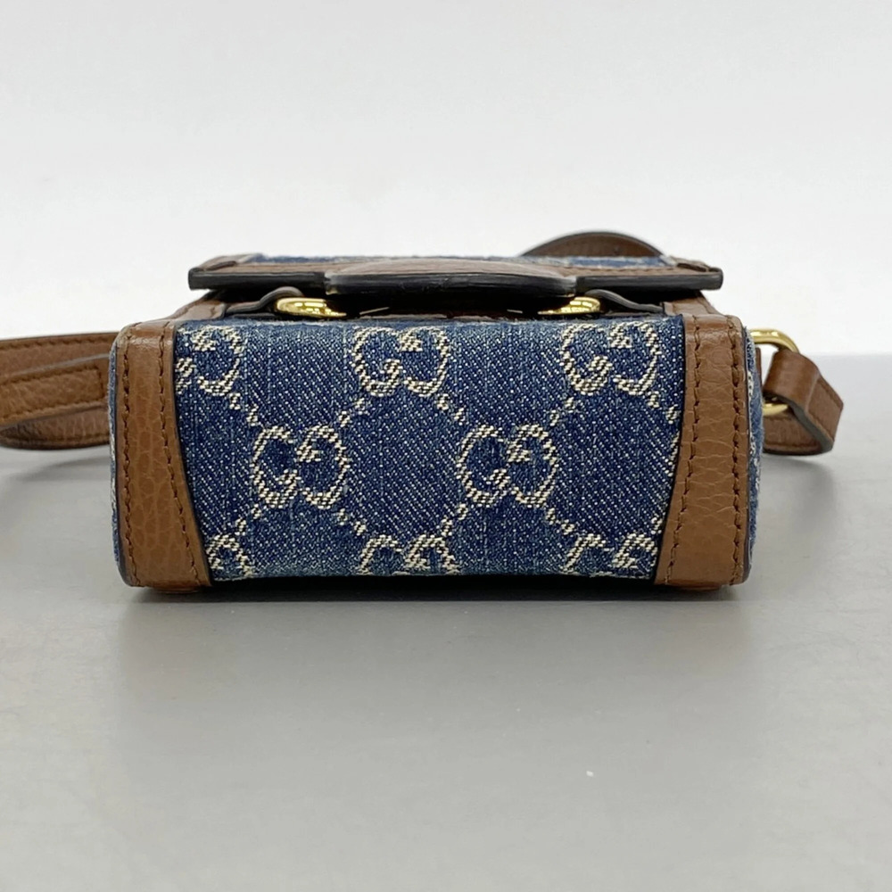 GUCCI Authentic Brown Horsebit Shoulder Bag - Picture 3 of 10